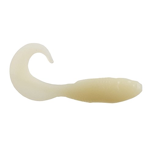 Berkley Gulp! Alive! Swimming Mullet Saltwater Fishing Soft Bait Glow 4in - Half Pint 4x7