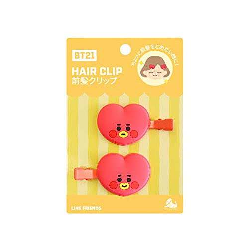Amazon.co.jp: ソロモン商事 BT21 前髪クリップ HAIR CLIP かわいい