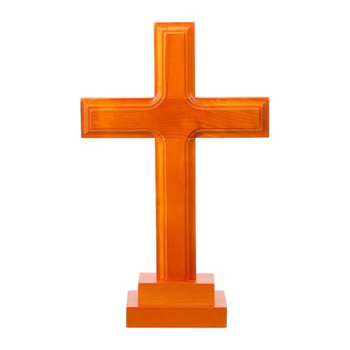 Cruz de madera para decoración de fiestas temáticas y carnavales musicales