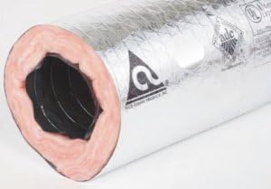 Insulated Flexible Air Duct 8 X 25' R6 Flex Duct