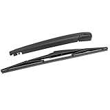 X AUTOHAUX Rear Windshield Wiper Blade Arm Set for 13-17 Mazda CX-5 08-14 Mazda 3 Hatchback 07-12 Hyundai Santa Fe 06-12Accent Hatchback