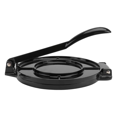 ARTIBETTER Pressa per Tortillas in Lega di Alluminio 20Cm Manico Utensile da Cucina per Pressare Impasto Strumento Pratico per Preparazione Tortillas e Torte