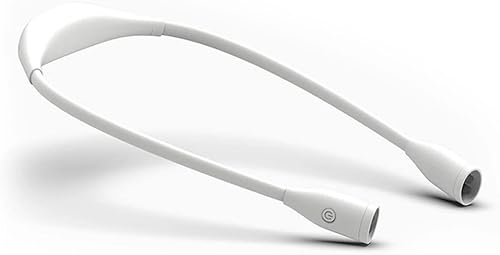 Lámpara de lectura USB gruesa regulable para el cuello luz recargable manos libres LED para tejer reparar camping