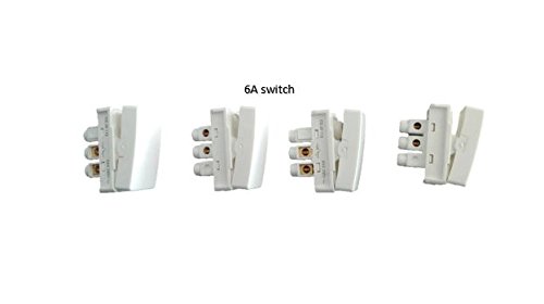 C&S 12 Module Waterproof Shock Protecting Gang Box with 4 6A Socket and 4 6 Ampere Switch for Roof Top and Garden Lighting 4