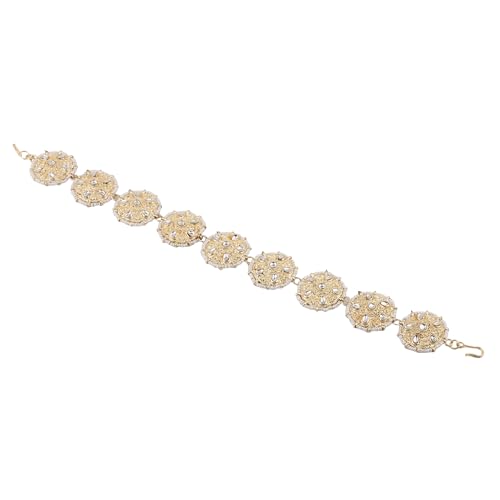 Stylish Kundan Sheeshphool Maang Tikka Mathapatti