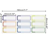 Name Labels for Kids Stuff Daycare, Waterproof Daycare Labels for School Supplies, 144 PCS Water Bottle Label, Name Tag Stickers for Day Care Essentials, Self-Laminating, Dishwasher Safe - Image 2