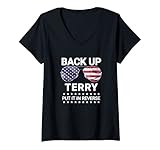 Photo Gallery donna back up terry put it in reverse divertente 4 luglio maglietta con collo a v Photo Gallery donna back up terry put it in reverse divertente 4 luglio maglietta con collo a v