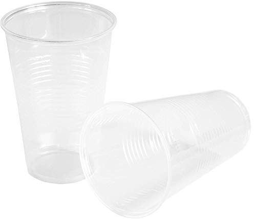 BIO Trinkbecher Für Bier Bierbecher Aus Pappe 0,4l - 400ml Grau, 20 Stk