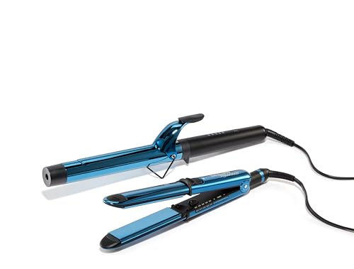 Image of BaBylissPRO Nano Titanium Prima Ionic Hair Straightener - Professional Flat Iron & Curling Iron in One for Stylists, Pro Styling Hair Tool
