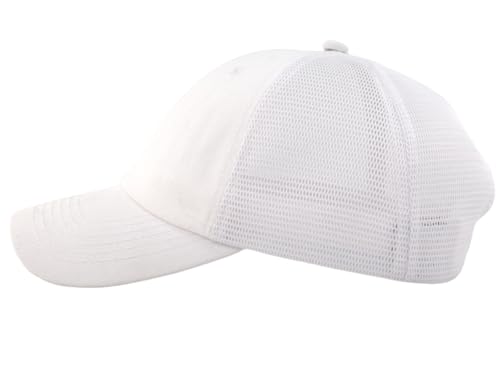 Image of TSSGBL M, L, XL, XXL Snapback Trucker Hats Baseball Caps Adjustable Blank Mesh Back Ball Caps for Men Women
