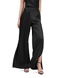 Klasse 6A Maulbeerseide, OEKO-TEX: Die Seidenhose mit weitem Bein besteht aus 100% Maulbeer Charmeuse Seide, Klasse 6A, gewonnen aus perfekten 6cm+ Seidenkokons. Handgefertigt von über zehn Jahren Erfahrung Arbeiter. Keine schädlichen chemischen Zusätze, die dem Stoff während der Produktion hinzugefügt werden, zertifiziert von OEKO-TEX, völlig hautfreundlich, besonders freundlich für alle Betroffenen.