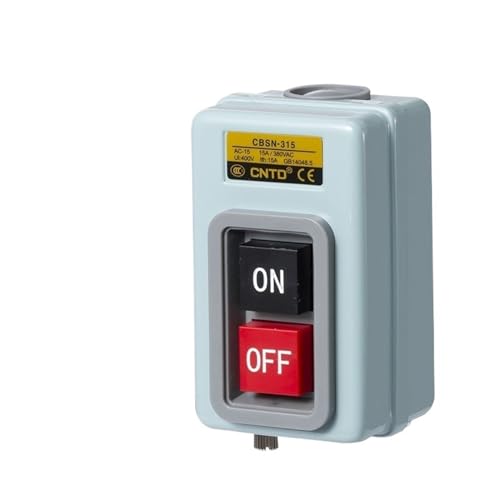 Interrupteur de démarrage AC 380V pour compresseur et machine triphasée