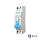 gloca Interruttore Magnetotermico Differenziale 1P+N 16A 30mA 220V 6KA 1 Modulo DIN C16