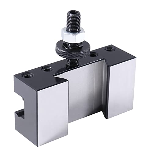 Image of Accusize Industrial Tools Style Cxa Boring, Turning and Facing Quick Change Tool Post Holder for 3 /4'' Tools, Style No 2, 0250-0302