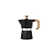 Price comparison product image La Cafetière Venice Aluminium Espresso Maker, Three Cup, Black, Gift Boxed