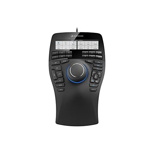 3Dconnexion SpaceMouse Enterprise USB Left-Handed 31 Keys, 3DX-700056 (Left-Handed 31 Keys)