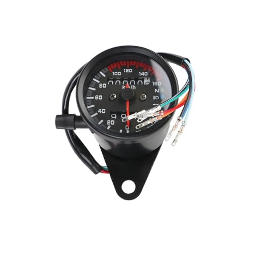 Compteur kilométrique moto universel 12V avec odomètre LED