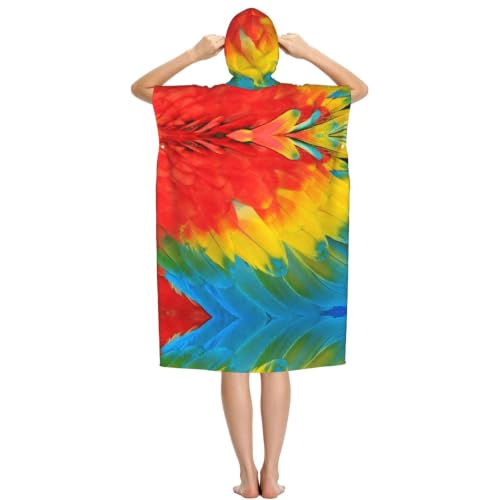 Serviette de plage poncho à capuche de qualité supérieure pour le surf - 3