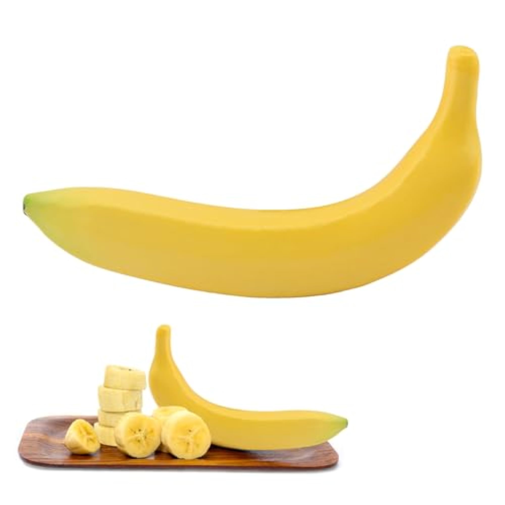 Realistic Artificial Banana Decorative Fruit Model