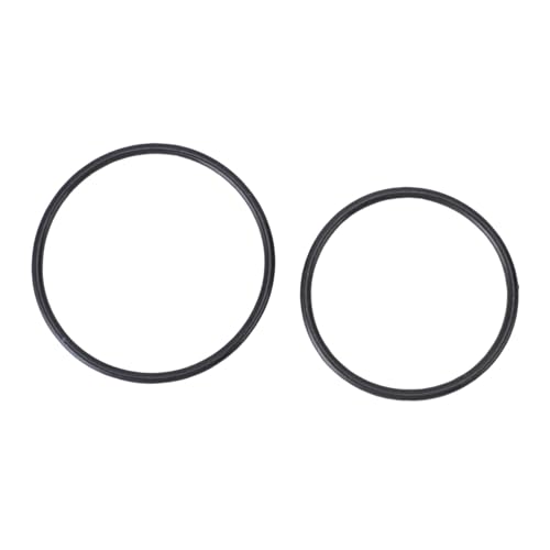 SIXRUN O-Ringe für Geschirrspüler, Silikon, Präzise Passform, O-Ring für Umwälzpumpe Zum Austausch, 2 Stück, für Verschiedene Geschirrspüler
