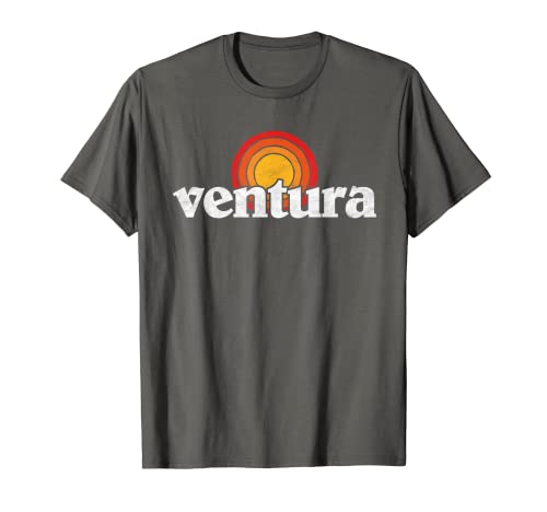 Vintage Ventura California Surf/Skate Chemise de soleil rétro T-Shirt