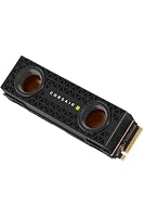 Corsair MP600 PRO Hydro X Series 2TB M.2 NVMe PCIe x4 Gen4 SSD (Lesegeschwindigkeitenvon bis zu 7.000 MB/s sowie sequenziellen Schreibgeschwindigkeiten bis 6.550 MB/s, Kupferkühlstruktur) Schwarz – Ansicht 1