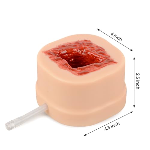Image of SimCoach Wound Packing Trainer Kit, Stop the Bleeding Kit for Wound Packing Training Demonstration Only, Bleed Control Kit for Medical Education
