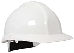 Centurion Safety Products – Classic Hard Hat with Full Peak – Wheel Ratchet - Non-Vented - White