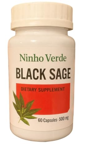 Ninho Verde Black Sage (Cordia Verbenacea) 500 Mg - 60 Capsules P...