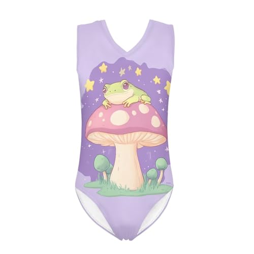 Image of INSTANTARTS Leopard Leotard Girl Gymnastics Toddler Tank Biketards One Piece