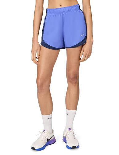 Image of Nike Women's Tempo Dri-FIT Mid-Rise Brief-Lined Running Shorts