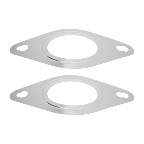 YINETTECH 2x Front Exhaust Gasket 1870814 Compatible with Ford Fiesta Mk8 B-Max 1.0 EcoBoost, Exhaust Pipe Seal