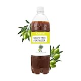 Oliven Dünger Bio, Dünger für Olivenbaum, 1000 ml, 100% Natürlicher Vitalstoffkomplex Mit Mikroorganismen und Pflanzenkohle, für Reiche Ernte und Gesunde Pflanzen
