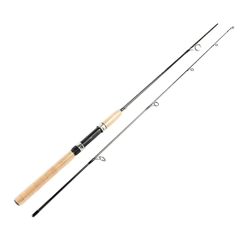 Canne à pêche à lancer ultralégère télescopique 1.8m pour leurre 10-30g