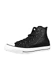 Abriebfeste Sohle Converse Chucks 553345C CT AS Sting Ray Leder Schwarz Black White, Groesse:40 EU / 7 UK / 9 US