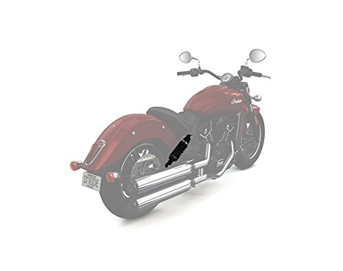 Indian Motorcycle Fox® Two Pre-Loaded Performance Shocks, Black - 2881790-463 #TOP1