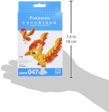 nanoblock - Pokemon - Moltres, Pokemon Series Building Kit