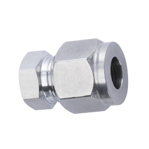 Raccordo a compressione in acciaio inossidabile 304 con tappo terminale for tubo Swagelok da 1/8'' 1/4'' 3/8'' 1/2'' con diametro esterno(8mm) Raccordo a compressione in acciaio inossidabile 304 con tappo terminale for tubo Swagelok da 1/8'' 1/4'' 3/8'' 1/2'' con diametro esterno(8mm)