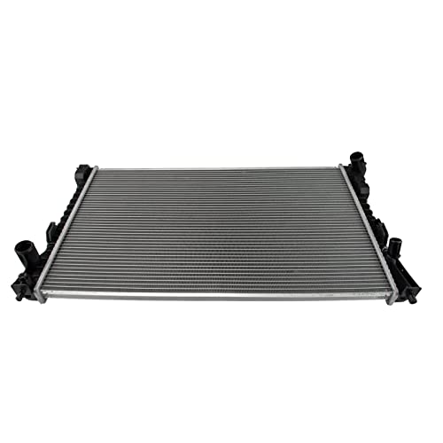 Image of KAX Radiator, 2937 OE Style Bolt-On Aluminum Core Radiator Replacement Edge 2007-2012, MKS 2009-2010, MKX 2007-2015, 28-3 /4 inchW, 17-1 /2 inchH, 1-1 /2 inchInlet, 1-1 /2 inchOutlet
