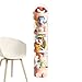 Generico Porta Peluche Tubolare 162 * 28cm Contenitore Trasparente 4 Strati per Bambole Organizzatore Compatto Gabbia Porta Peluche per Bambole Salvas pazio per Camera e Playroom immagine