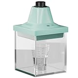 Resin Bubble Remover Machine, Resin Vacuum Chamber 5 Mins Remove 99.99% Bubbles, 95kPa Resin Degassing Chamber, Compact Airless Machine for Epoxy, UV, Silicone, Art Resin Mold Casting(Mint Green)