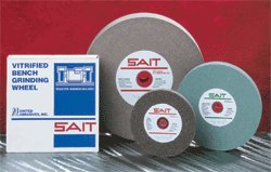 United Abrasives 28103 - Bench or Pedestal Grinding Wheel - Grade: Medium, Grit Number: 60, Wheel Diameter: 6 in