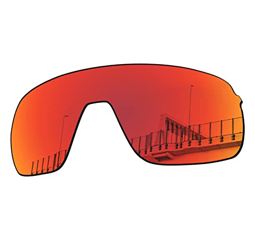 Verres de rechange Oakley Sutro Lite OO9463, rouge iridium polarisé, taille unique