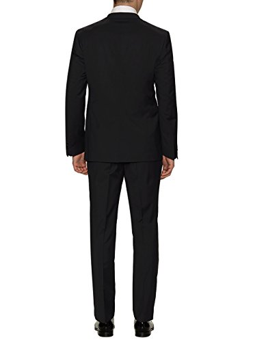 GN Men's Tuxedo Suit 2 Button Notch Lapel Jacket Adjustable Pants3