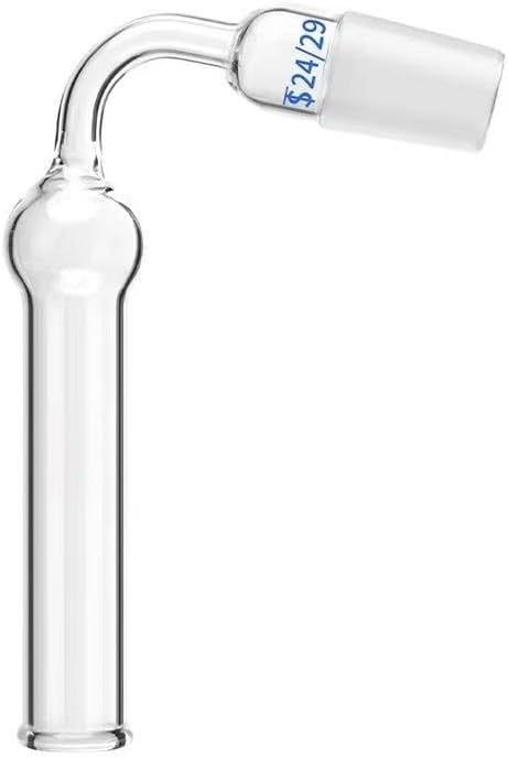 Borosilicate Glass Bend Drying Tube Adapter - Quickfit for Laboratory (14/23, 19/26, 24/29, 29/32)(19-26)
