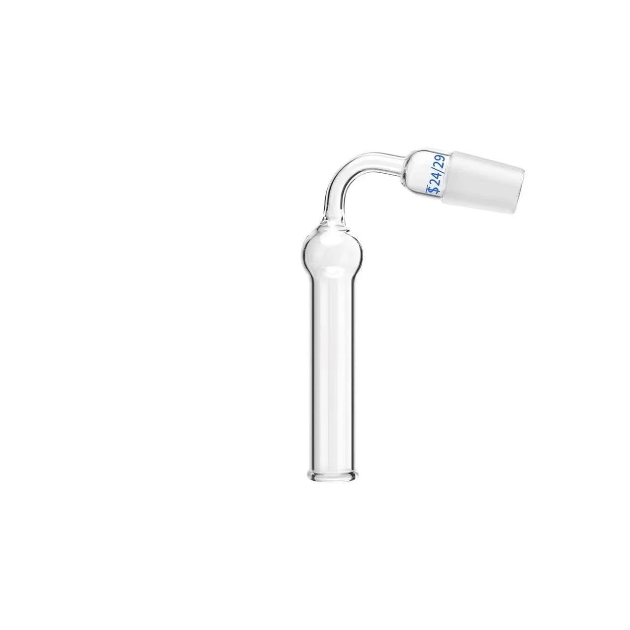 Borosilicate Glass Bend Drying Tube Adapter - Quickfit for Laboratory (14/23, 19/26, 24/29, 29/32)(19-26)