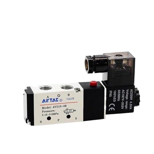 Électrovanne électrique 4V210-08 commande directionnelle magnétique stable - 2