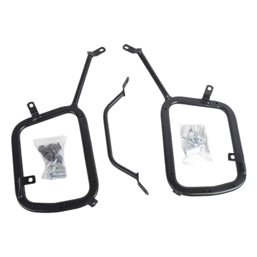 Boîte latérale sans vibrations grâce au support porte-bagages TRK 502