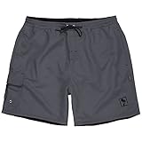 ADAMO Graue Herren Bade Short BARABDOS Übergrößen 2XL bis 10XL, Größe:8XL