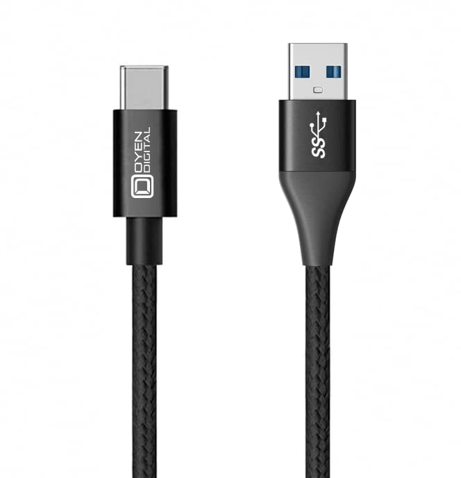 Amazon.com: Oyen Digital USB-C to USB-A Cable, 16-inch/ 0.4